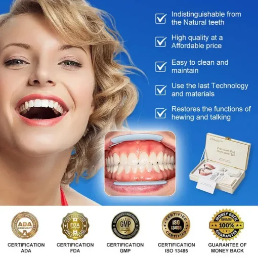 CLINCLII™ --Advanced Customized Full Denture Set