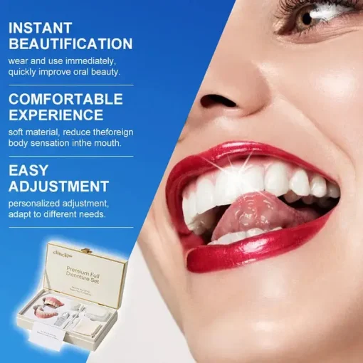 CLINCLII™ --Advanced Customized Full Denture Set