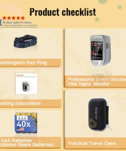 Clinclii™ 𝐏𝐫𝐨𝐟𝐞𝐬𝐬𝐢𝐨𝐧𝐚𝐥 𝟑𝐢𝐧𝟏 𝐆𝐥𝐮𝐜𝐨𝐬𝐞 & 𝐕𝐢𝐭𝐚𝐥 𝐒𝐢𝐠𝐧𝐬 𝐌𝐨𝐧𝐢𝐭𝐨𝐫