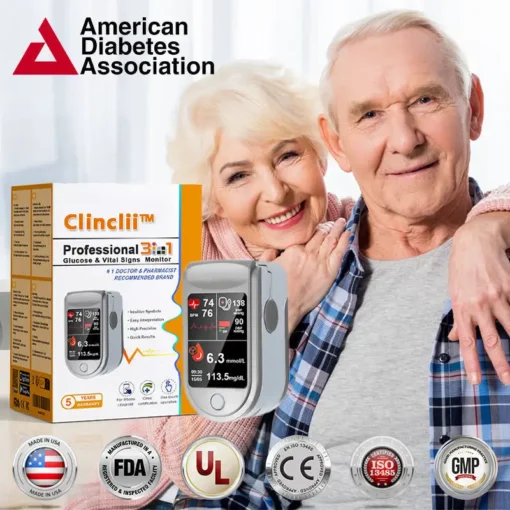 Clinclii™ 𝐏𝐫𝐨𝐟𝐞𝐬𝐬𝐢𝐨𝐧𝐚𝐥 𝟑𝐢𝐧𝟏 𝐆𝐥𝐮𝐜𝐨𝐬𝐞 & 𝐕𝐢𝐭𝐚𝐥 𝐒𝐢𝐠𝐧𝐬 𝐌𝐨𝐧𝐢𝐭𝐨𝐫