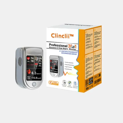 Clinclii™ 𝐏𝐫𝐨𝐟𝐞𝐬𝐬𝐢𝐨𝐧𝐚𝐥 𝟑𝐢𝐧𝟏 𝐆𝐥𝐮𝐜𝐨𝐬𝐞 & 𝐕𝐢𝐭𝐚𝐥 𝐒𝐢𝐠𝐧𝐬 𝐌𝐨𝐧𝐢𝐭𝐨𝐫