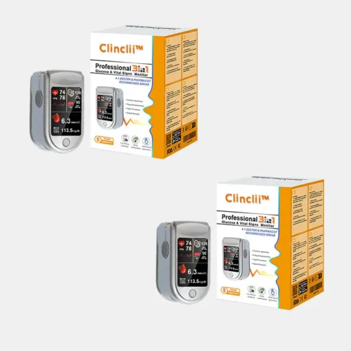 Clinclii™ 𝐏𝐫𝐨𝐟𝐞𝐬𝐬𝐢𝐨𝐧𝐚𝐥 𝟑𝐢𝐧𝟏 𝐆𝐥𝐮𝐜𝐨𝐬𝐞 & 𝐕𝐢𝐭𝐚𝐥 𝐒𝐢𝐠𝐧𝐬 𝐌𝐨𝐧𝐢𝐭𝐨𝐫