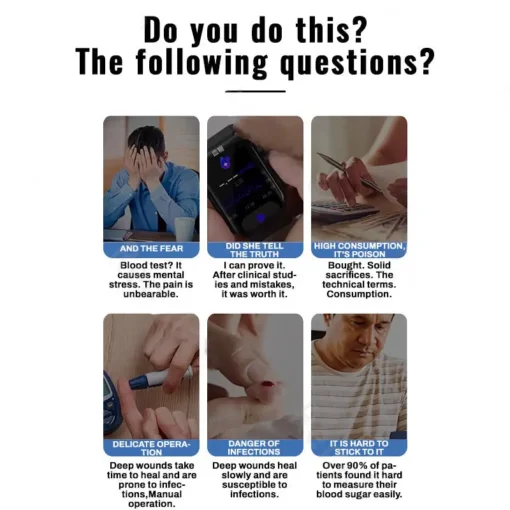 Clinclii™ 𝐍𝐨𝐧-𝐈𝐧𝐯𝐚𝐬𝐢𝐯𝐞 𝐁𝐥𝐨𝐨𝐝 𝐆𝐥𝐮𝐜𝐨𝐬𝐞 𝐌𝐨𝐧𝐢𝐭𝐨𝐫
