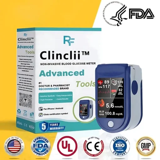 Clinclii™ BloodSight Non-Invasive Health Monitor