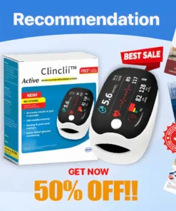 Clinclii™ GlucoSense Laser Blood Glucose Monitoring Device