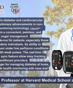 Clinclii™ GlucoSense Laser Blood Glucose Monitoring Device