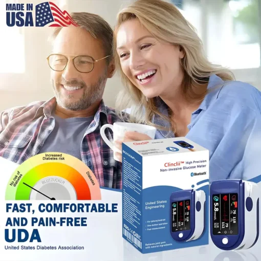 Clinclii™ High Precision Non-Invasive Blood Glucose Meter