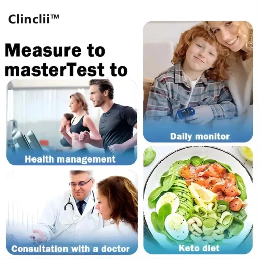 Clinclii™ High Precision Non-Invasive Blood Glucose Meter