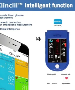 Clinclii™ High Precision Non-Invasive Blood Glucose Meter