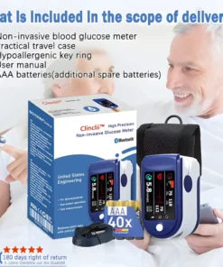 Clinclii™ High Precision Non-Invasive Blood Glucose Meter