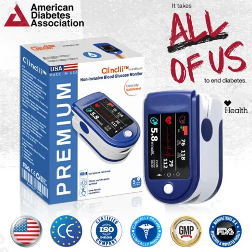 Clinclii™ Non-Invasive Glucose Monitor