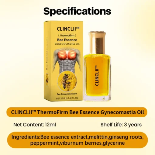 Clinclii™ ThermoFirm Bee Essence Male Body Shaping Oil