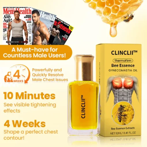 Clinclii™ ThermoFirm Bee Essence Male Body Shaping Oil