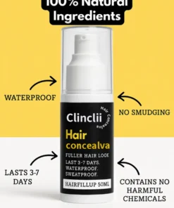 Clinclii Hair Concealva BLACK 50ML