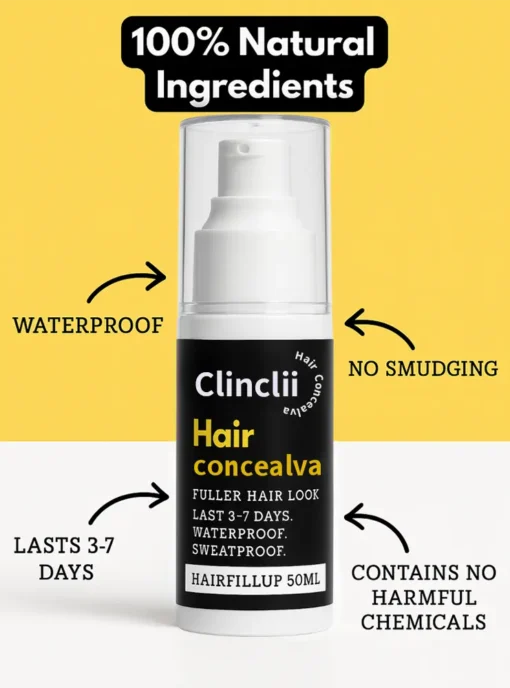 Clinclii Hair Concealva BLACK 50ML
