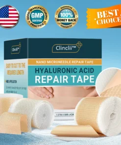 Clinclii™ Hyaluronic Acid Nano Microneedle Repair Tape