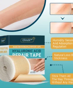 Clinclii™ Hyaluronic Acid Nano Microneedle Repair Tape