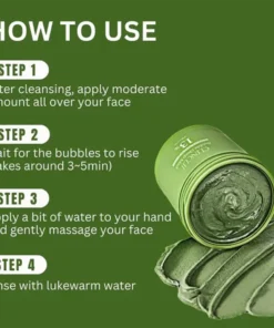 Clinclii™ Pore Bliss Bubble Mask - Deep Cleansing & Purifying