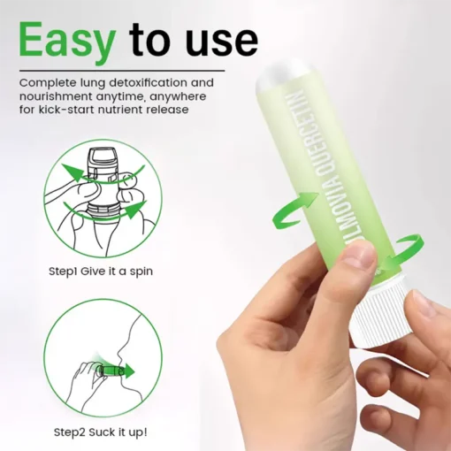 Clinclii® Pulmovia Quercetin Lung Detox Inhaler