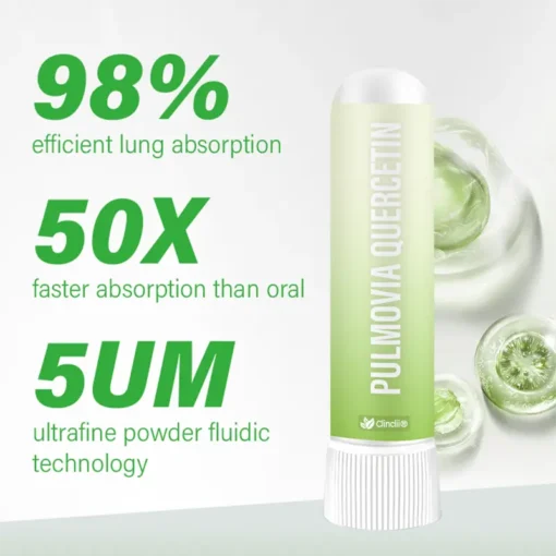 Clinclii® Pulmovia Quercetin Lung Detox Inhaler