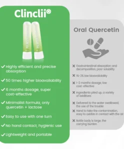 Clinclii® Pulmovia Quercetin Lung Detox Inhaler
