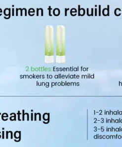 Clinclii® Pulmovia Quercetin Lung Detox Inhaler