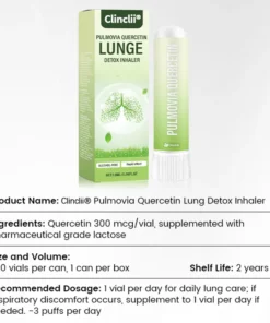 Clinclii® Pulmovia Quercetin Lung Detox Inhaler