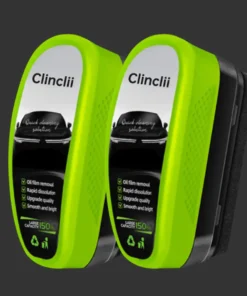 Clinclii™ Upgrade 2.0 Oil Film Cleaning Brush Kit - Upgraded Windshield Cleaner, Streak-Free Glass Care for Cars Trucks, Oil Film Cleaning Brush, Glass Cleaning Tool