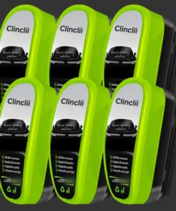 Clinclii™ Upgrade 2.0 Oil Film Cleaning Brush Kit - Upgraded Windshield Cleaner, Streak-Free Glass Care for Cars Trucks, Oil Film Cleaning Brush, Glass Cleaning Tool