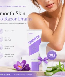 Clinclii™ Smooth Hair Removal Cream Silky Skin in Minutes, No Razor Needed