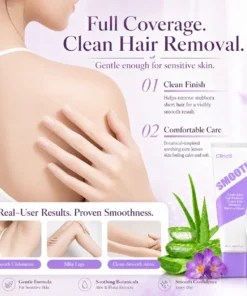 Clinclii™ Smooth Hair Removal Cream Silky Skin in Minutes, No Razor Needed
