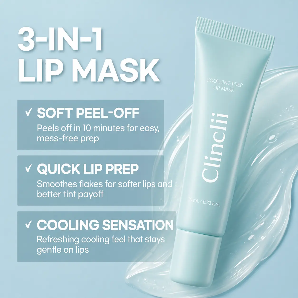 Clinclii™Soothing Prep Lip Mask