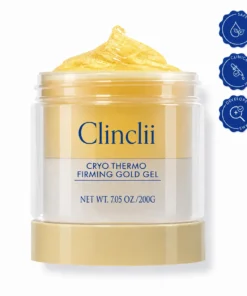 Clinclii® 15-Day Fast-Acting Anti Cellulite Sculpting & Tightening Burn Gold Massage Cream