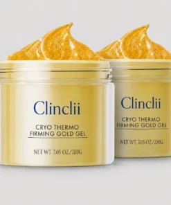 Clinclii® 15-Day Fast-Acting Anti Cellulite Sculpting & Tightening Burn Gold Massage Cream