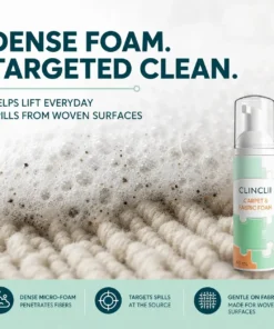 CLINCLII Carpet & Fabric Foam Spot Cleaner