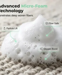 CLINCLII Carpet & Fabric Foam Spot Cleaner